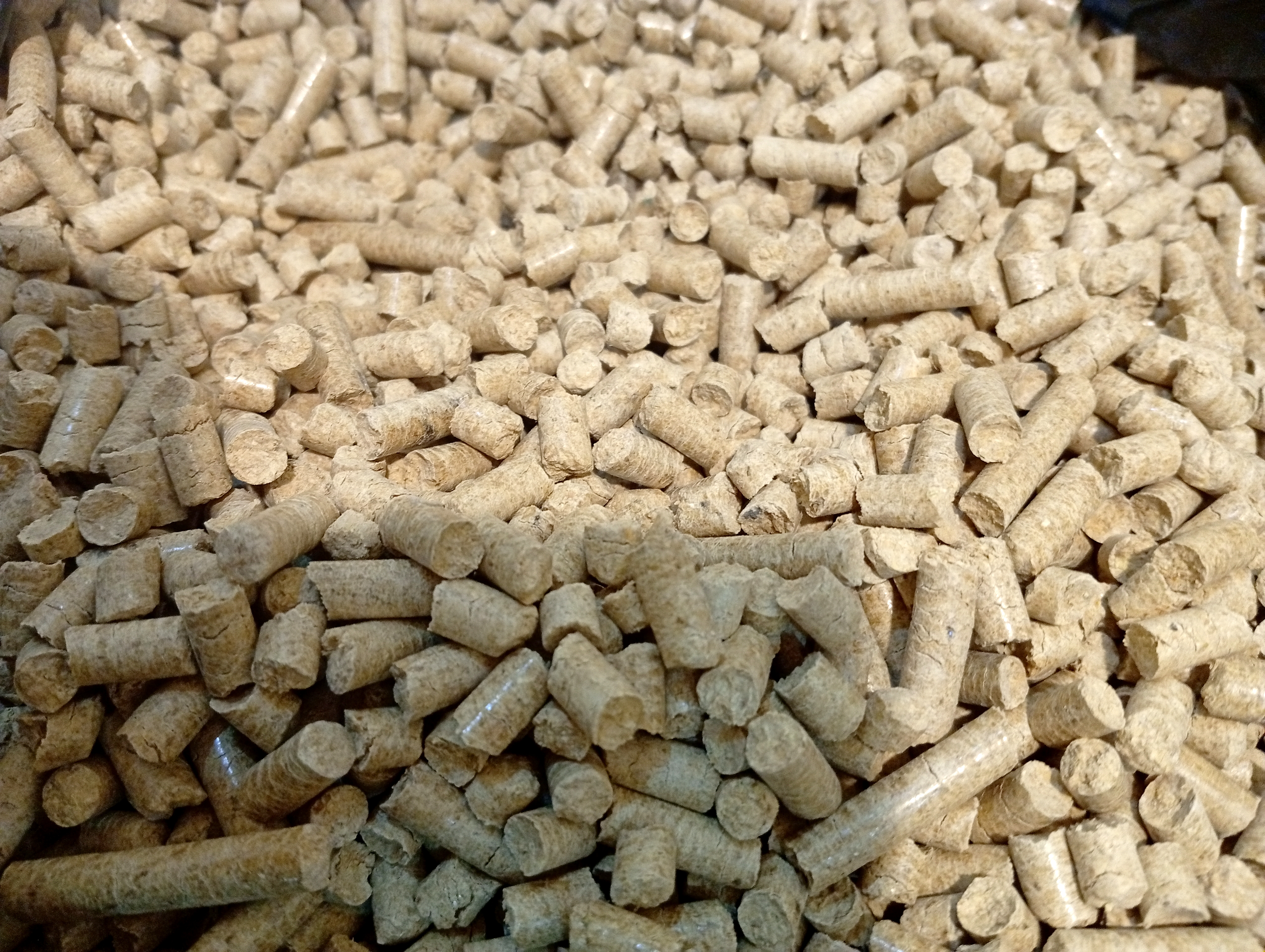 Cat litter wood pellets 